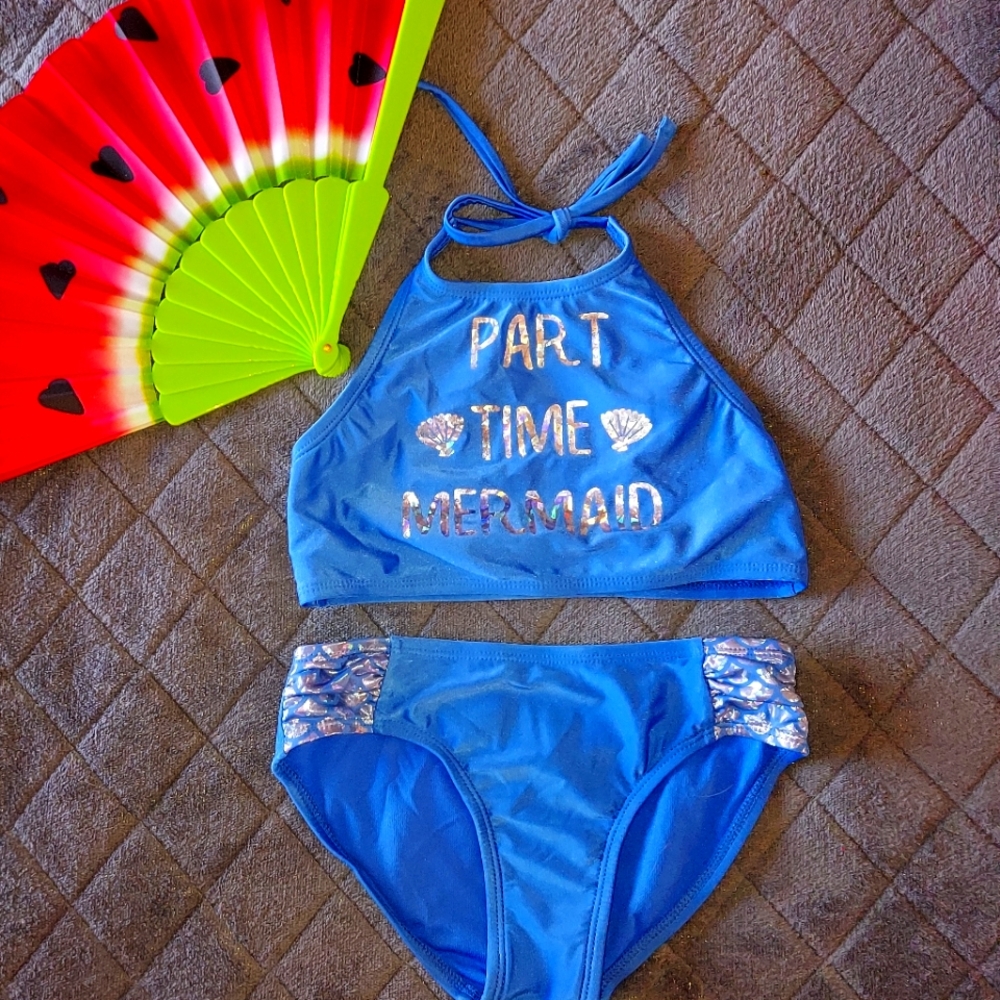 Blue Bikini 6x Part Time Mermaid